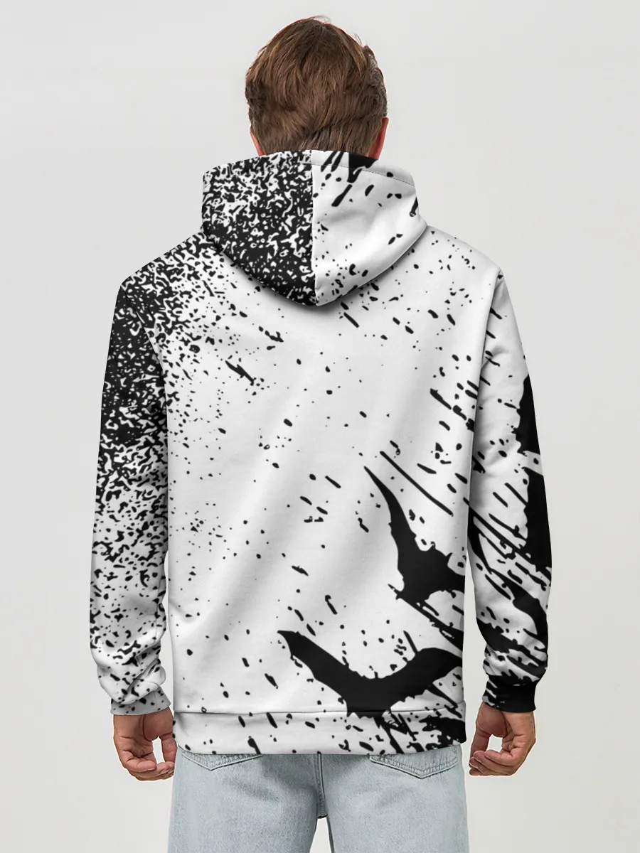 Худи мужской база хлопок / Берсерк: Гранж.