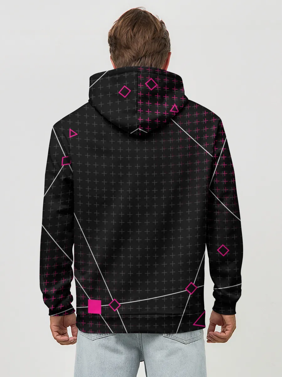 Худи мужской база хлопок / КТО ВЕДУЩИЙ | ИГРА В КАЛЬМАРА