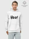 Худи мужской база хлопок / boo-череп