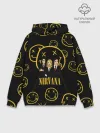 Худи мужской база хлопок / Арт на группу Nirvana