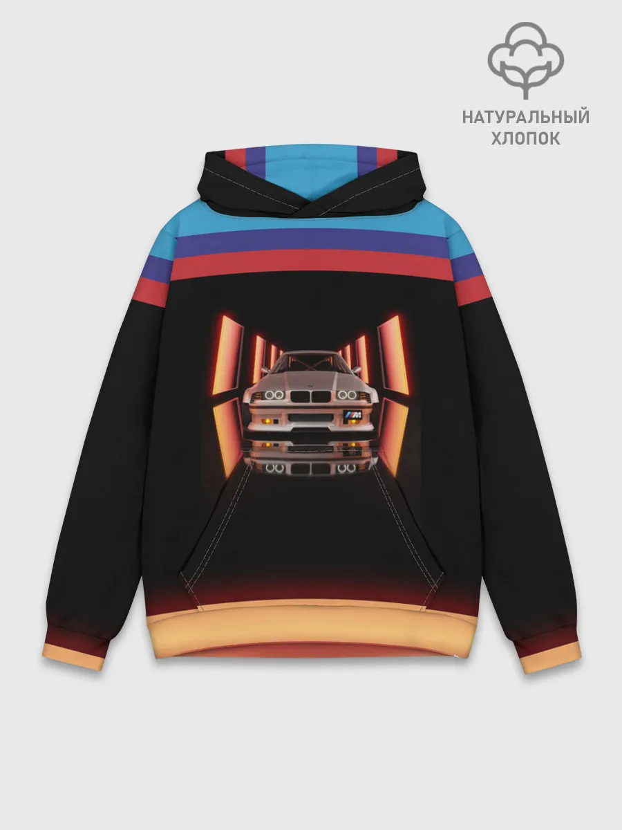 Худи мужской база хлопок / БЭХА Мка | BMW M