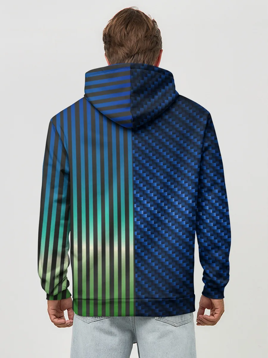 Худи мужской база хлопок / Фантазия на тему Alfa-Romeo