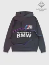 Худи мужской база хлопок / BMW Perfomance