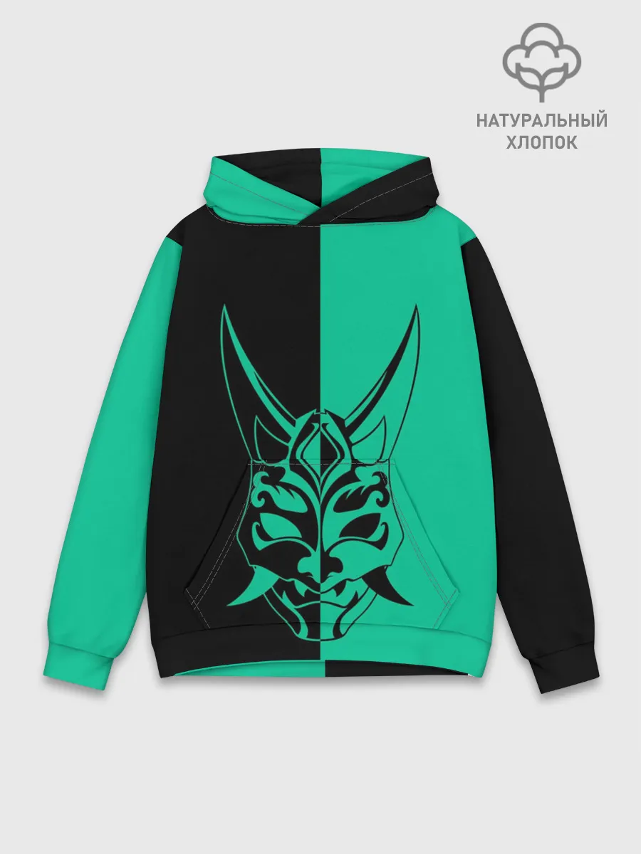 Худи мужской база хлопок / СПЛИТ МАСКА СЯО