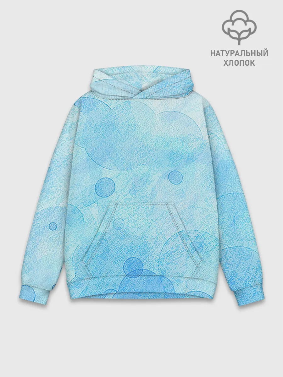 Худи мужской база хлопок / Пузыри воздуха