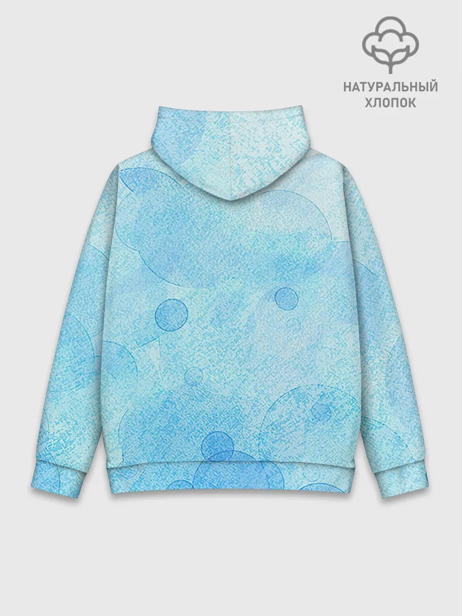 Худи мужской база хлопок / Пузыри воздуха