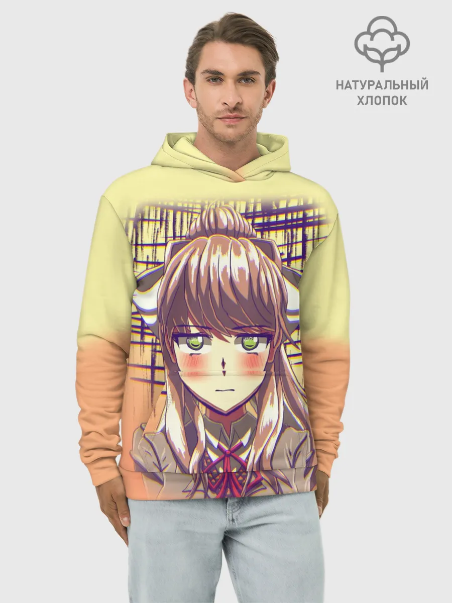 Худи мужской база хлопок / Game Doki Doki Literature Club