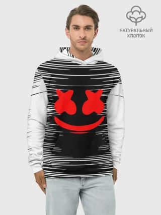 Худи мужской база хлопок / MARSHMELLO MELT / МАРШМЕЛЛО,