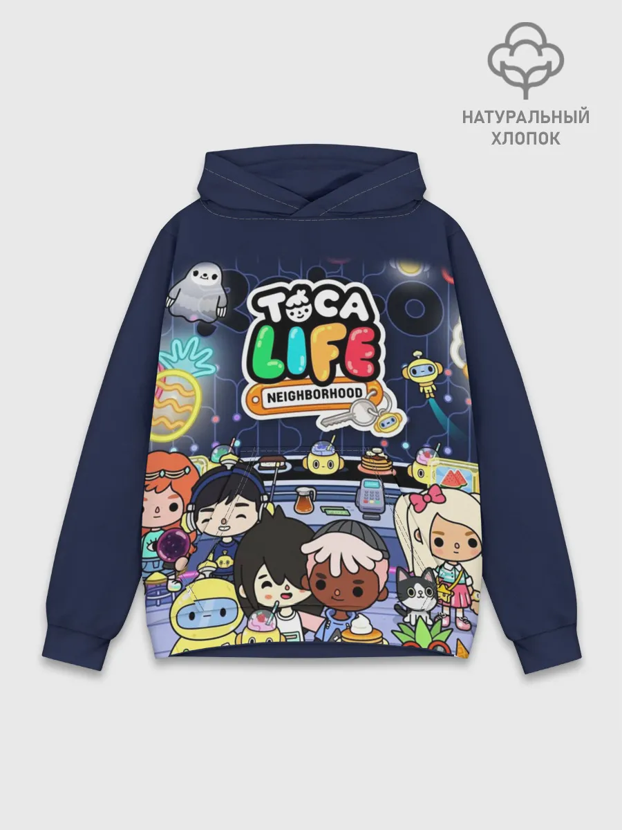 Худи мужской база хлопок / TOKA LIFE ПЕРСОНАЖИ