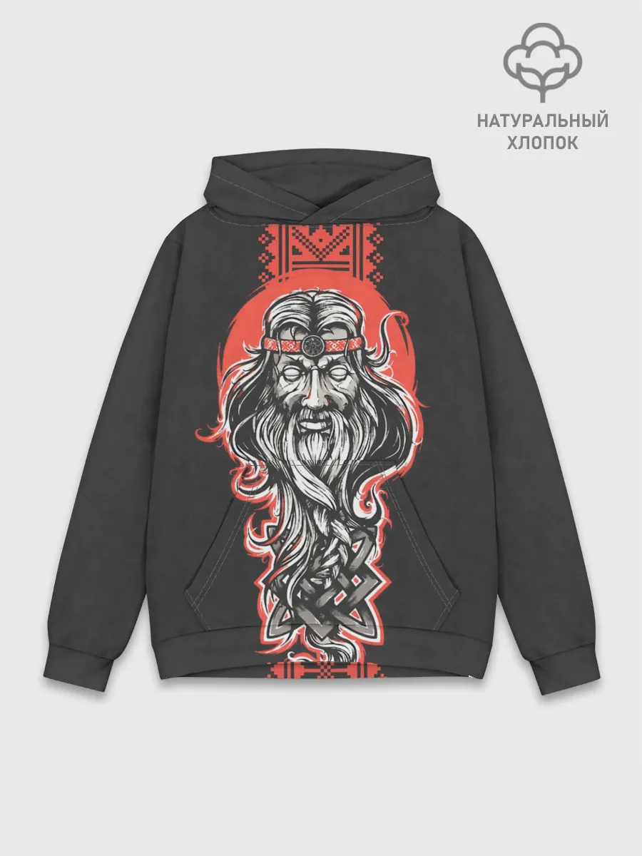 Худи мужской база хлопок / Сварог. Славянский