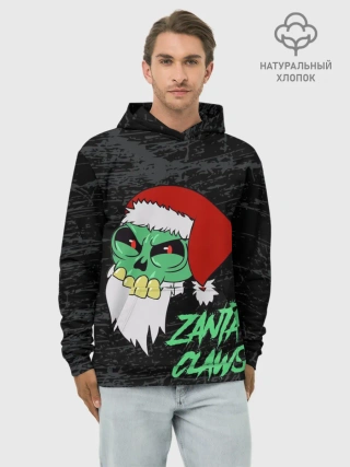 Худи мужской база хлопок / Zanta Claws.