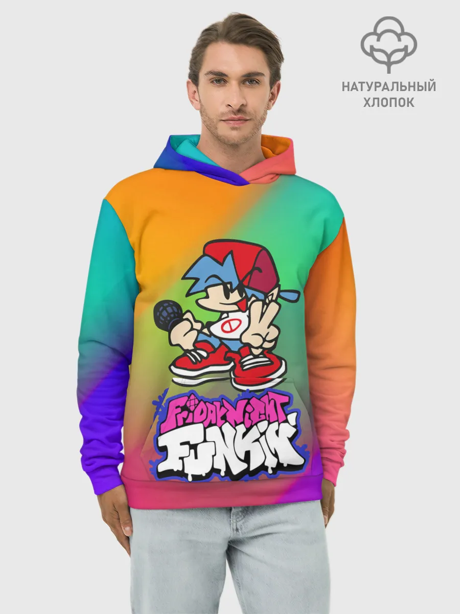Худи мужской база хлопок / BOYFRIEND | FRIDAY NIGHT FUNKIN