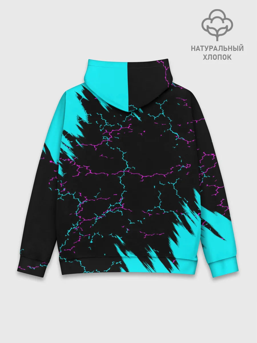Худи мужской база хлопок / MARSHMELLO NEON: МАРШМЕЛЛО НЕОН.