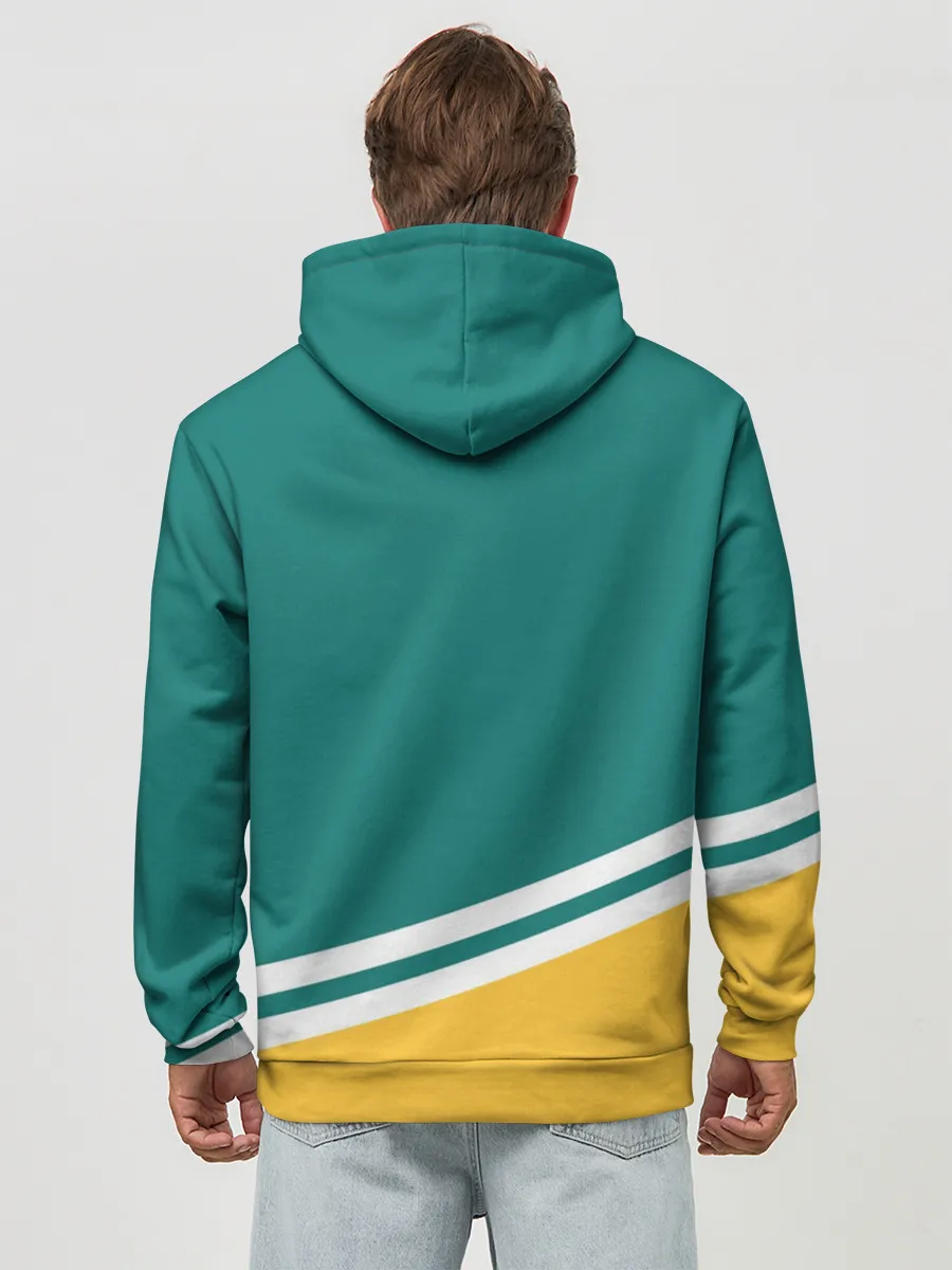 Худи мужской база хлопок / Анахайм Дакс, NHL