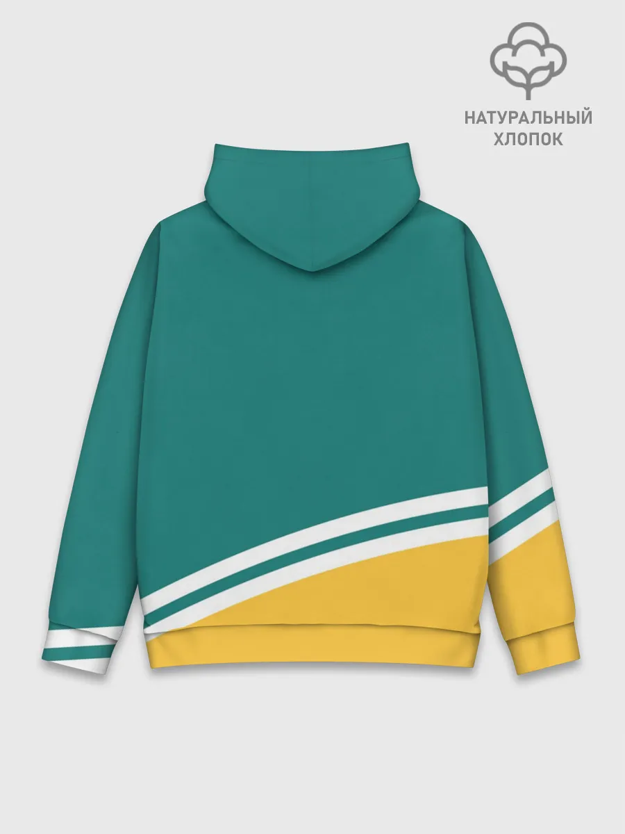 Худи мужской база хлопок / Анахайм Дакс, NHL