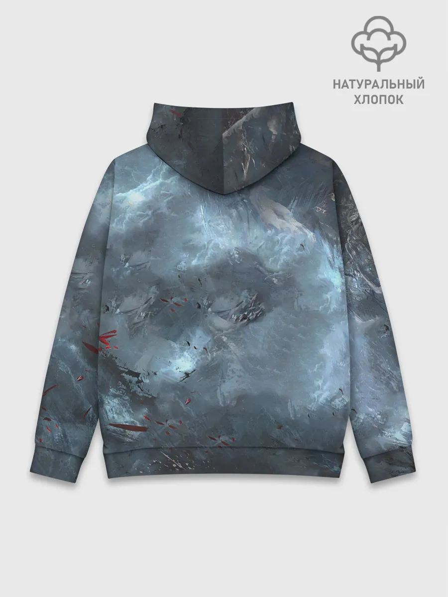 Худи мужской база хлопок / Naraka team