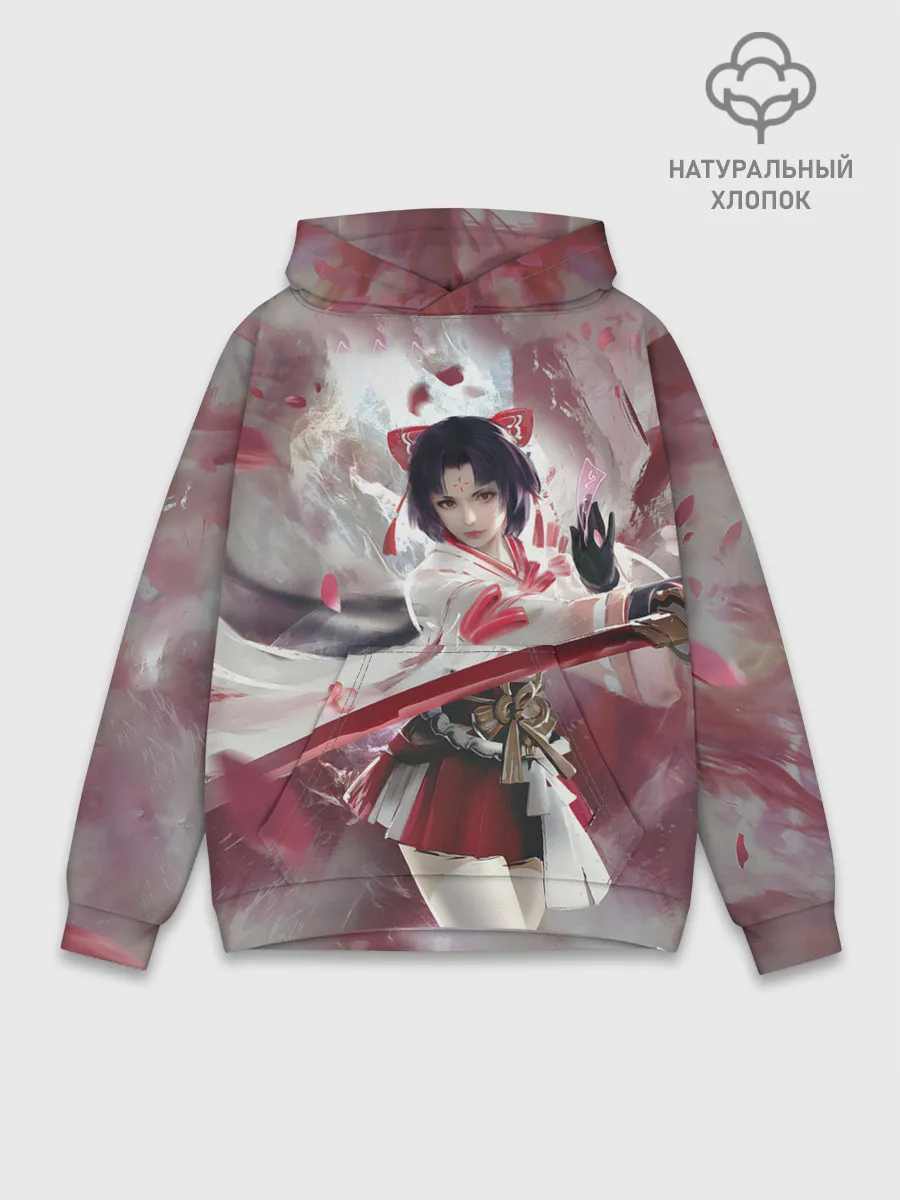 Худи мужской база хлопок / Naraka blade