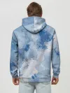 Худи мужской база хлопок / Небесные мазки