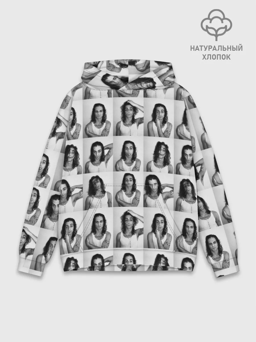 Худи мужской база хлопок / Damiano David.