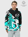 Худи мужской база хлопок / Mazda