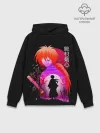 Худи мужской база хлопок / Rurouni Kenshin / Бродяга Кэнсин