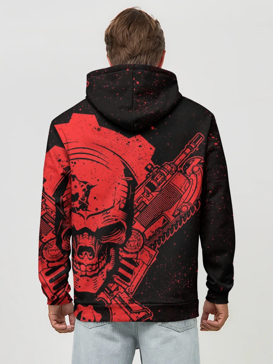 Худи мужской база хлопок / Gears 5 - Gears of War