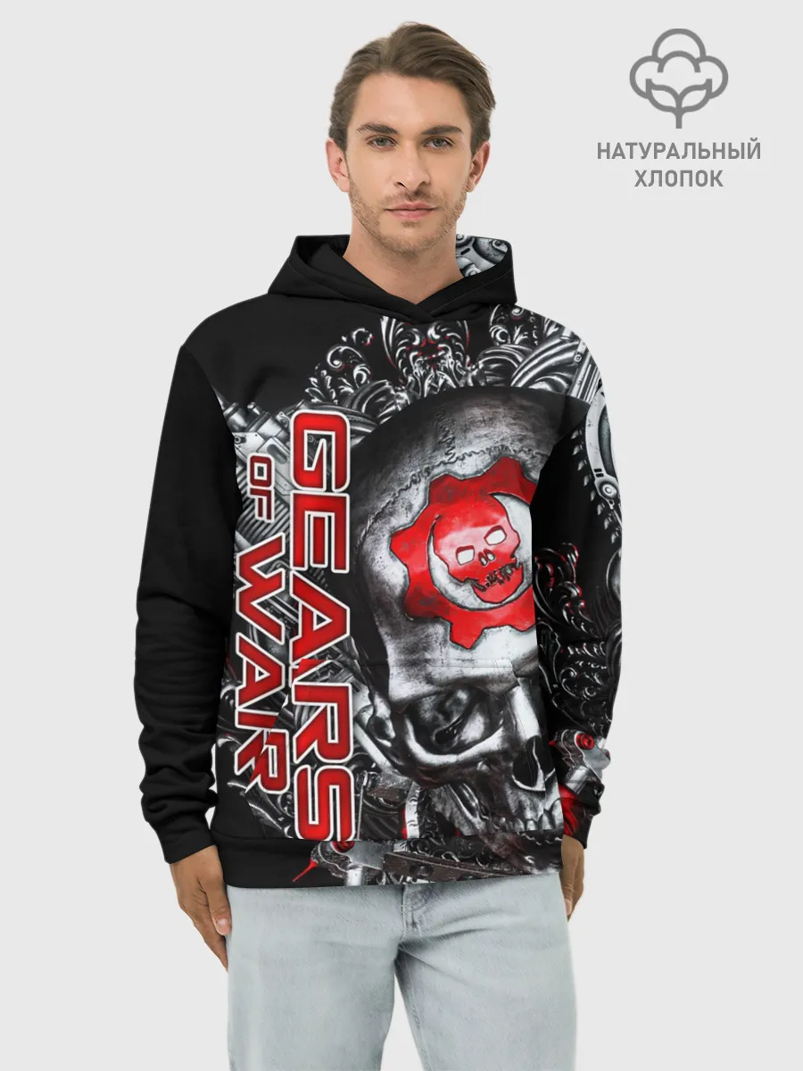 Худи мужской база хлопок / Gears of War / Gears 5