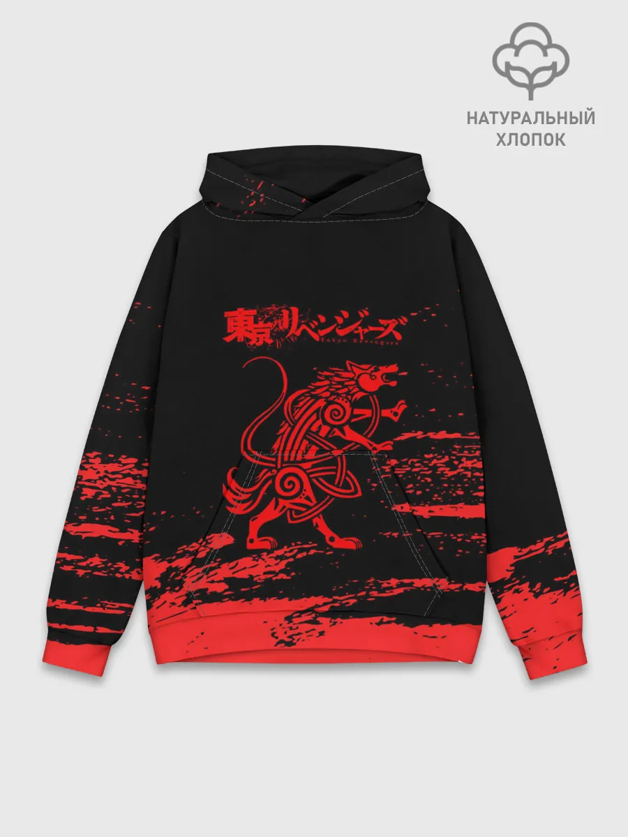 Худи мужской база хлопок / Токийские мстители: Вальгалла.