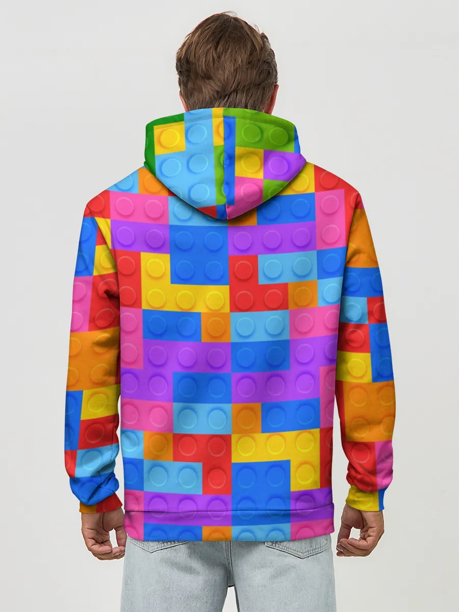 Худи мужской база хлопок / Лего-го