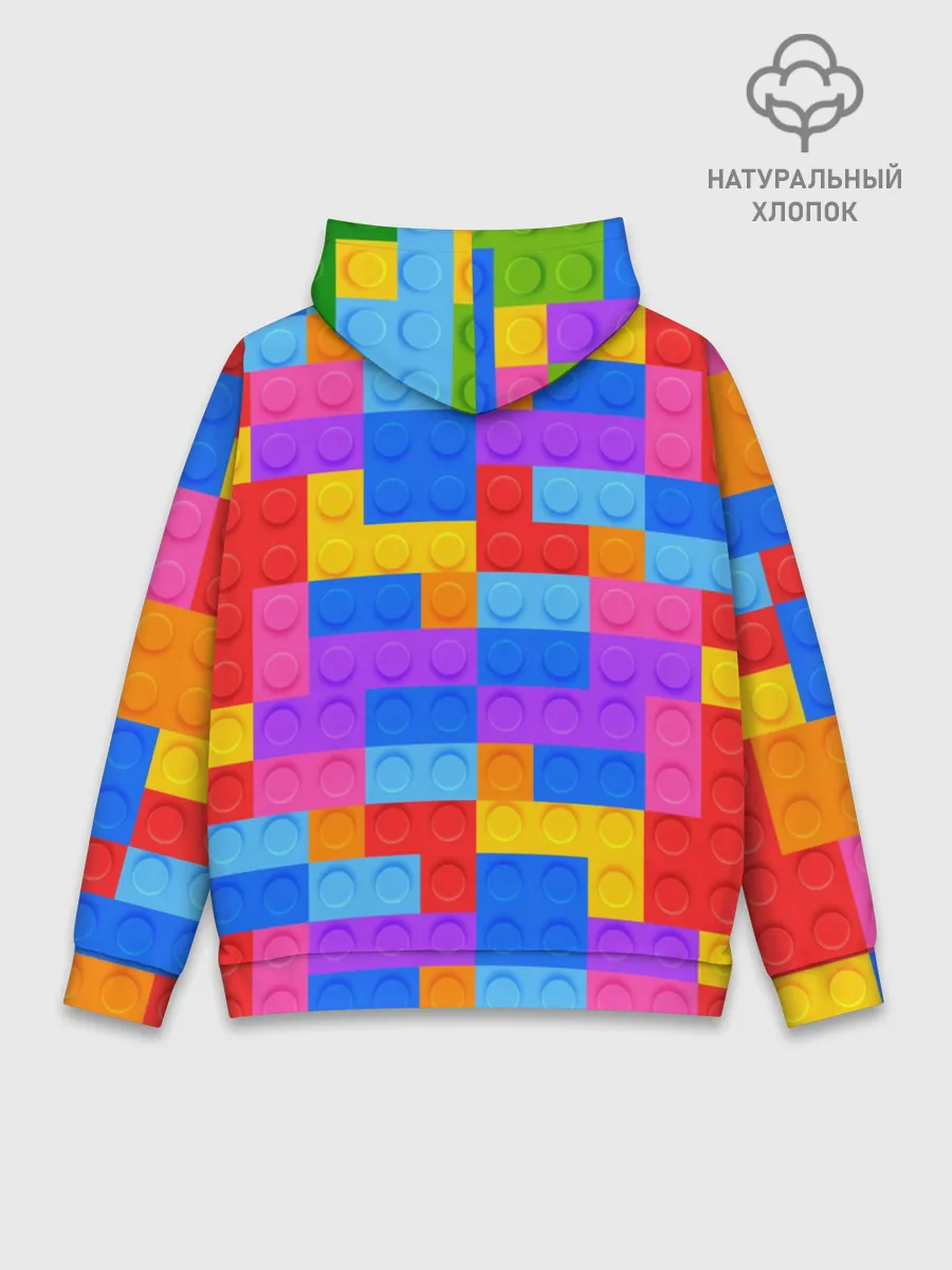 Худи мужской база хлопок / Лего-го