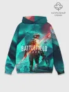 Худи мужской база хлопок / Battlefield 2042 игровой арт