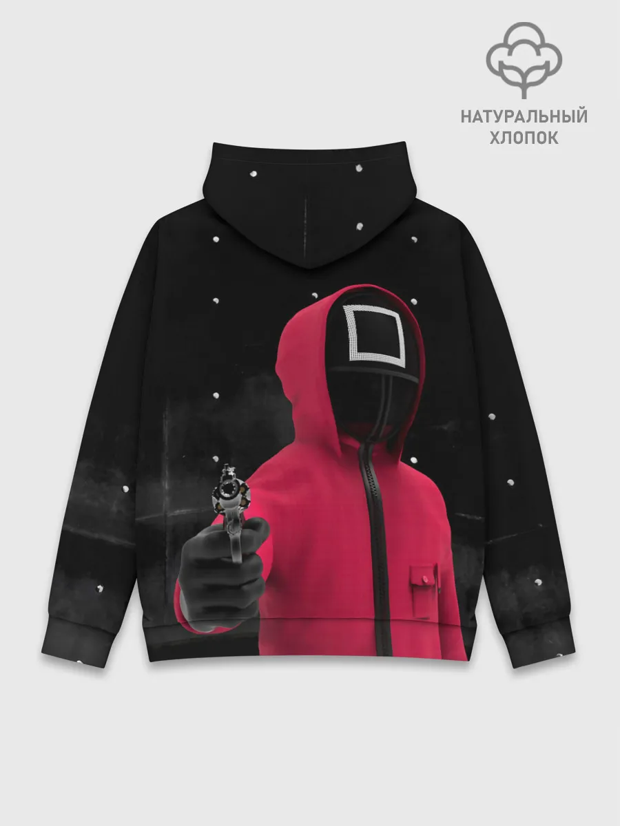 Худи мужской база хлопок / Выбываешь из игры