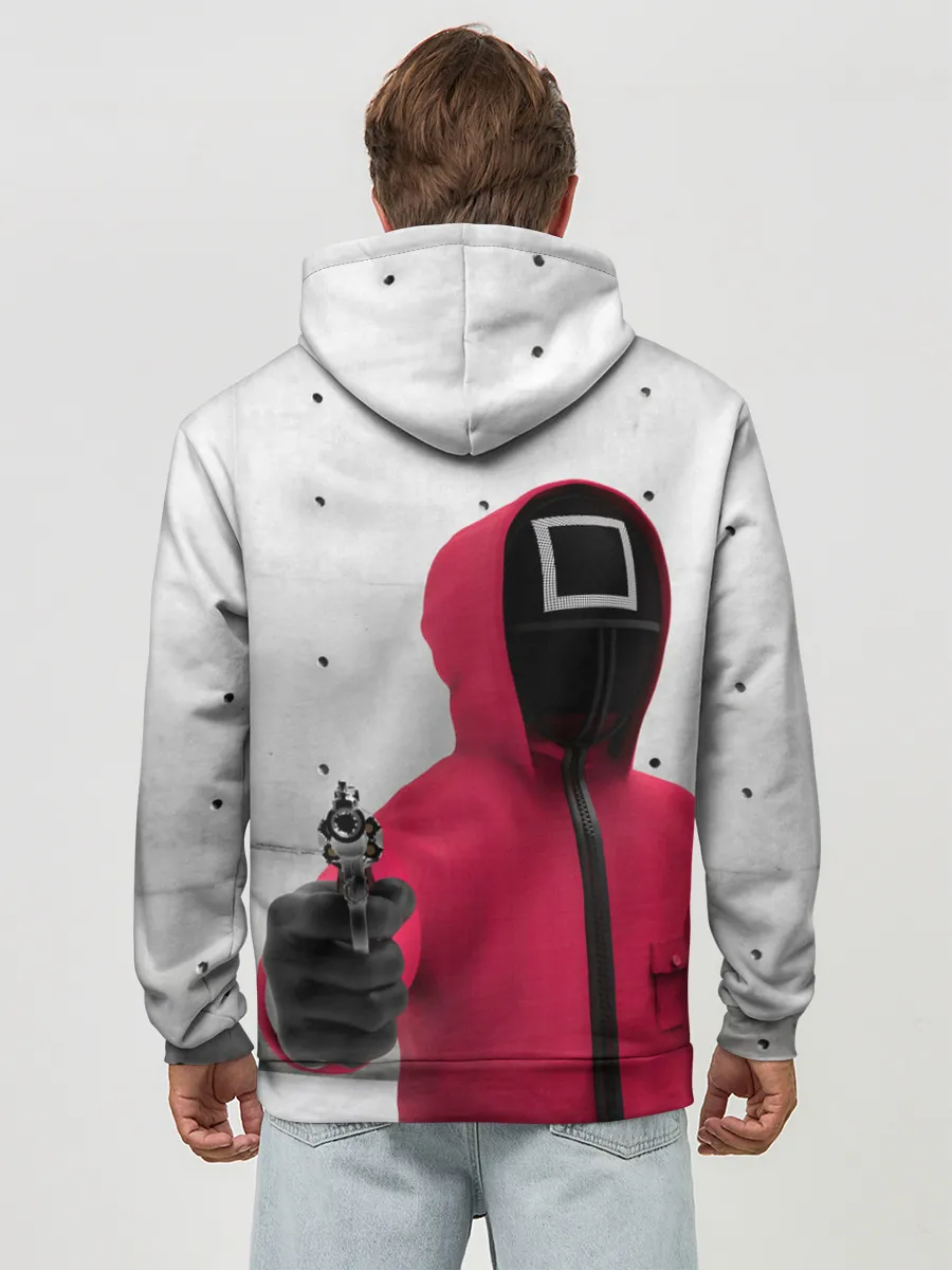 Худи мужской база хлопок / Ты выбываешь из игры