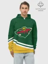Худи мужской база хлопок / Minnesota Wild NHL