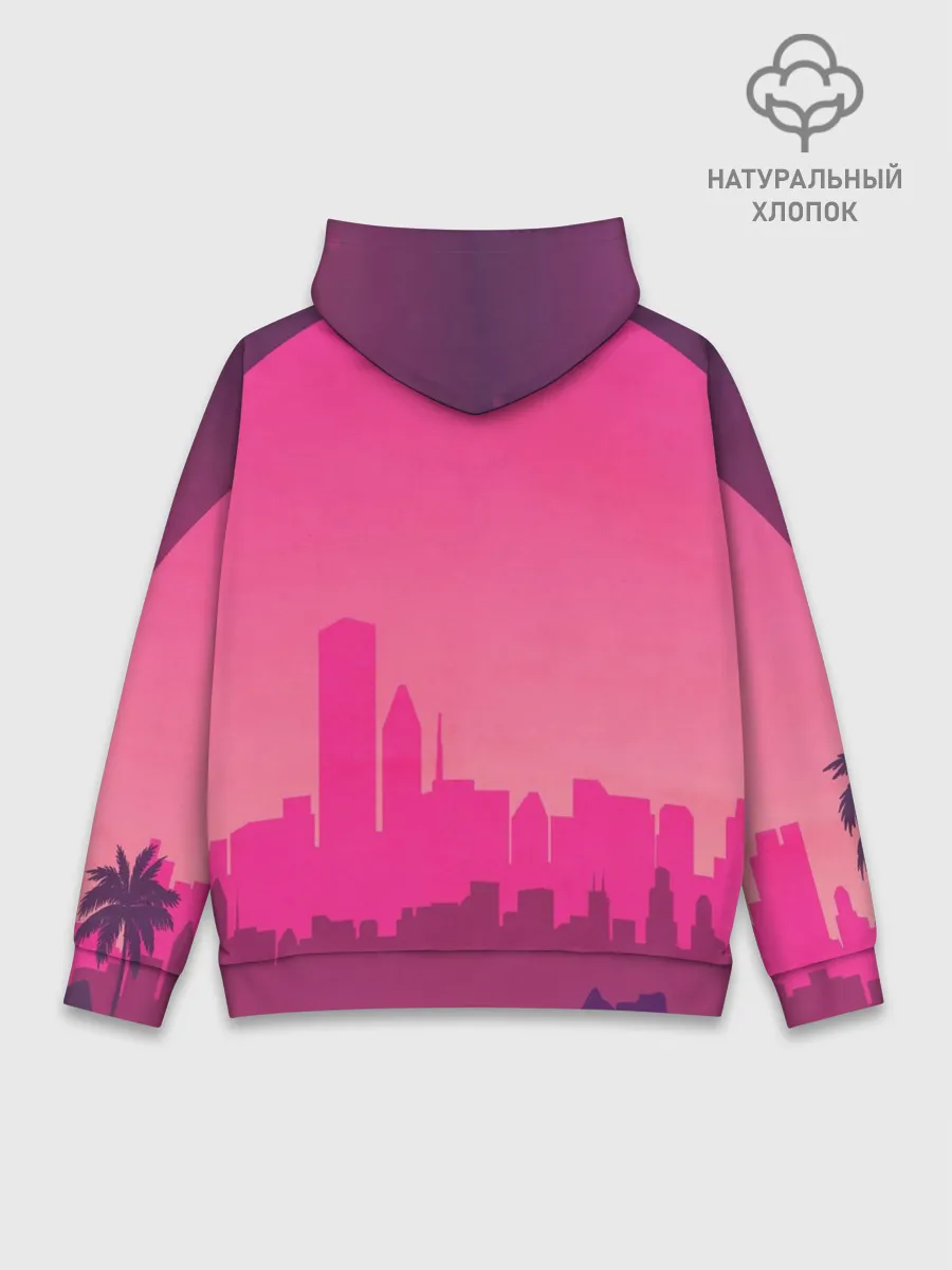 Худи мужской база хлопок / CyberMiami