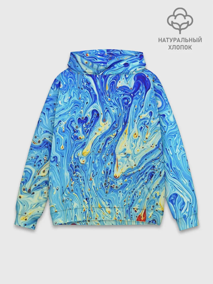 Худи мужской база хлопок / Сползающие краски