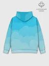 Худи мужской база хлопок / Голубые облака