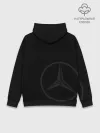 Худи мужской база хлопок / Логотип Мерседес