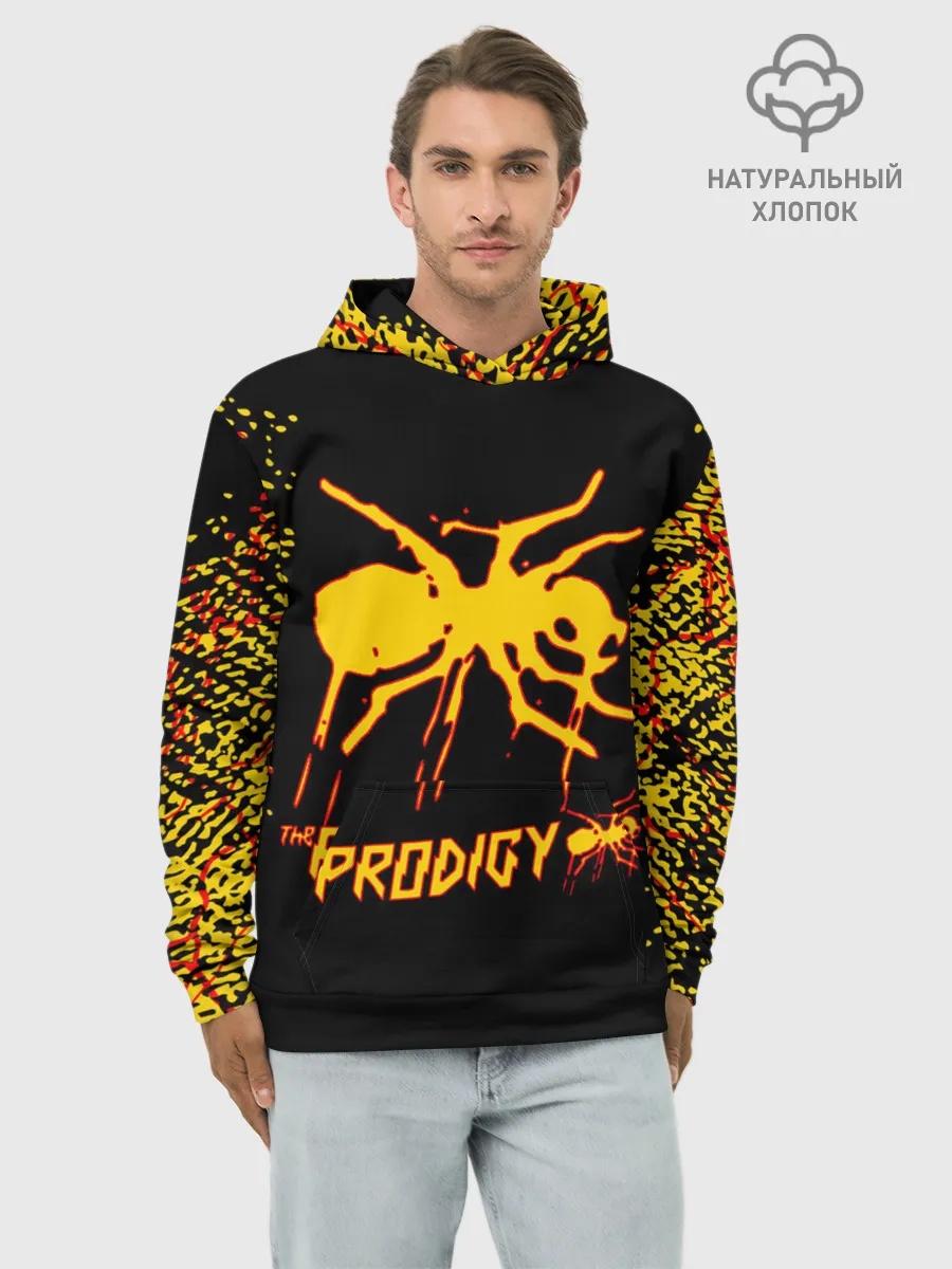 Худи мужской база хлопок / The Prodigy | логотип