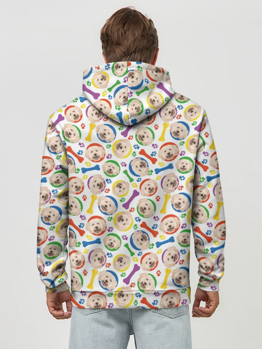 Худи мужской база хлопок / Пудель