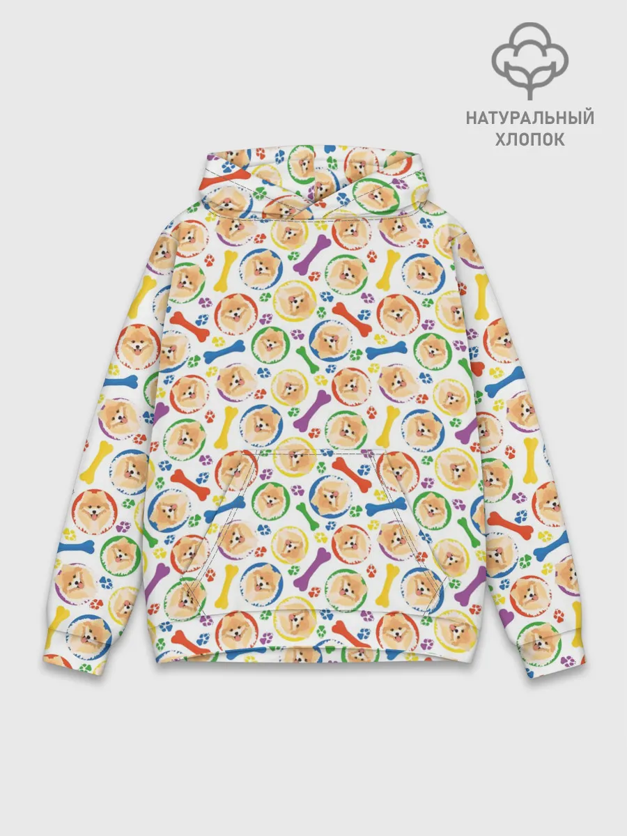 Худи мужской база хлопок / Чау-Чау