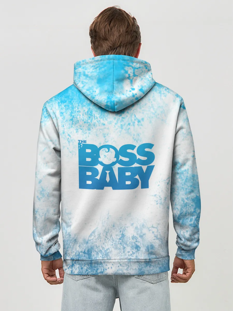 Худи мужской база хлопок / Босс Молокосос