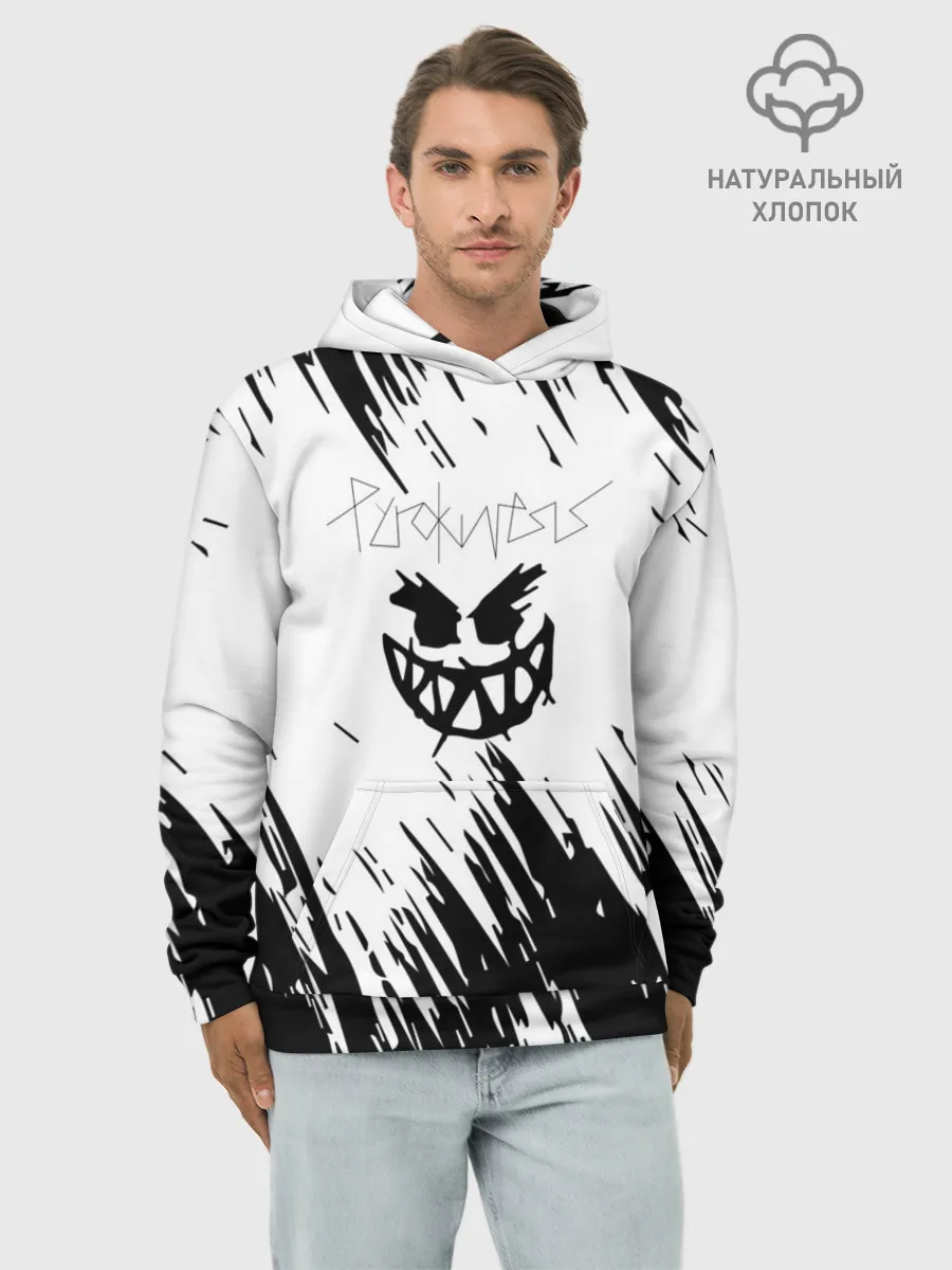Худи мужской база хлопок / Pyrokinesis - Андрей Пирокинезис