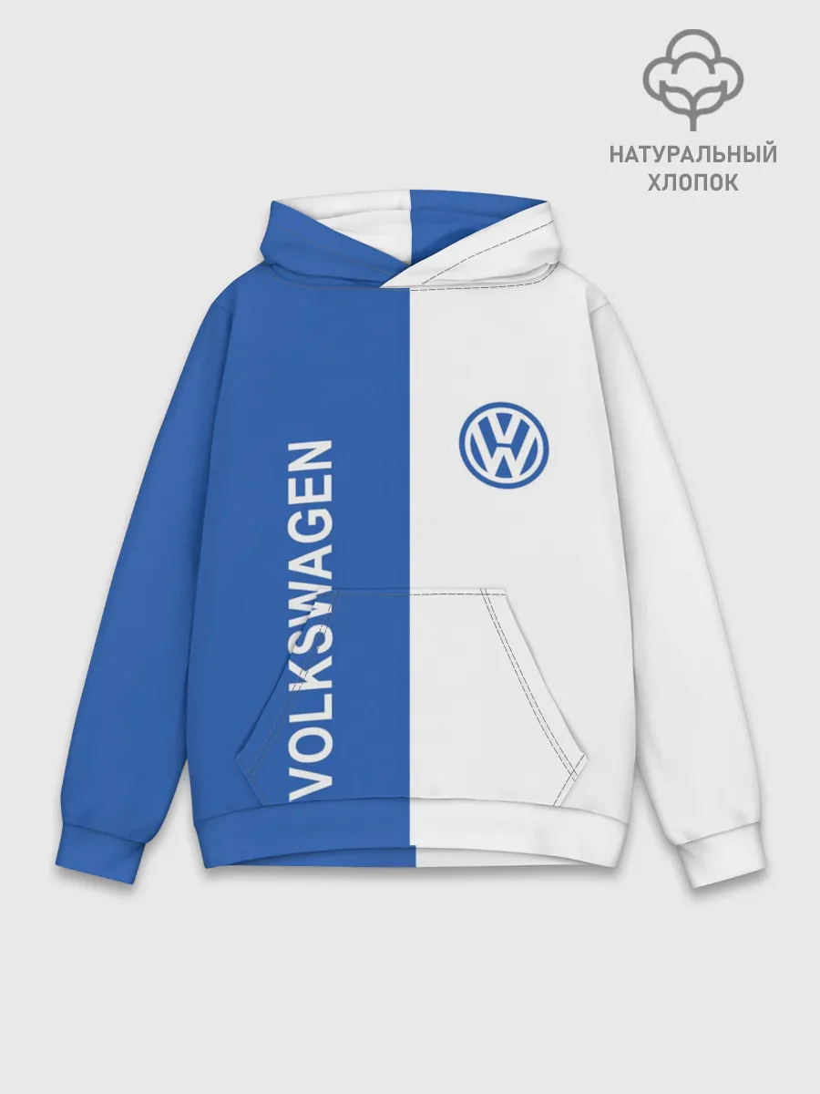 Худи мужской база хлопок / Volkswagen, ФОЛЬКСВАГЕН