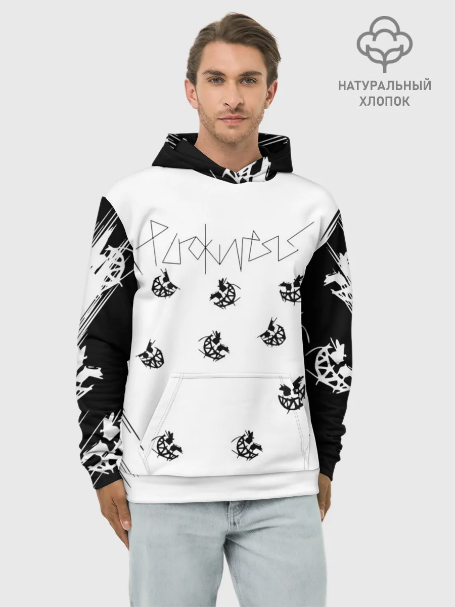 Худи мужской база хлопок / PYROKINESIS^