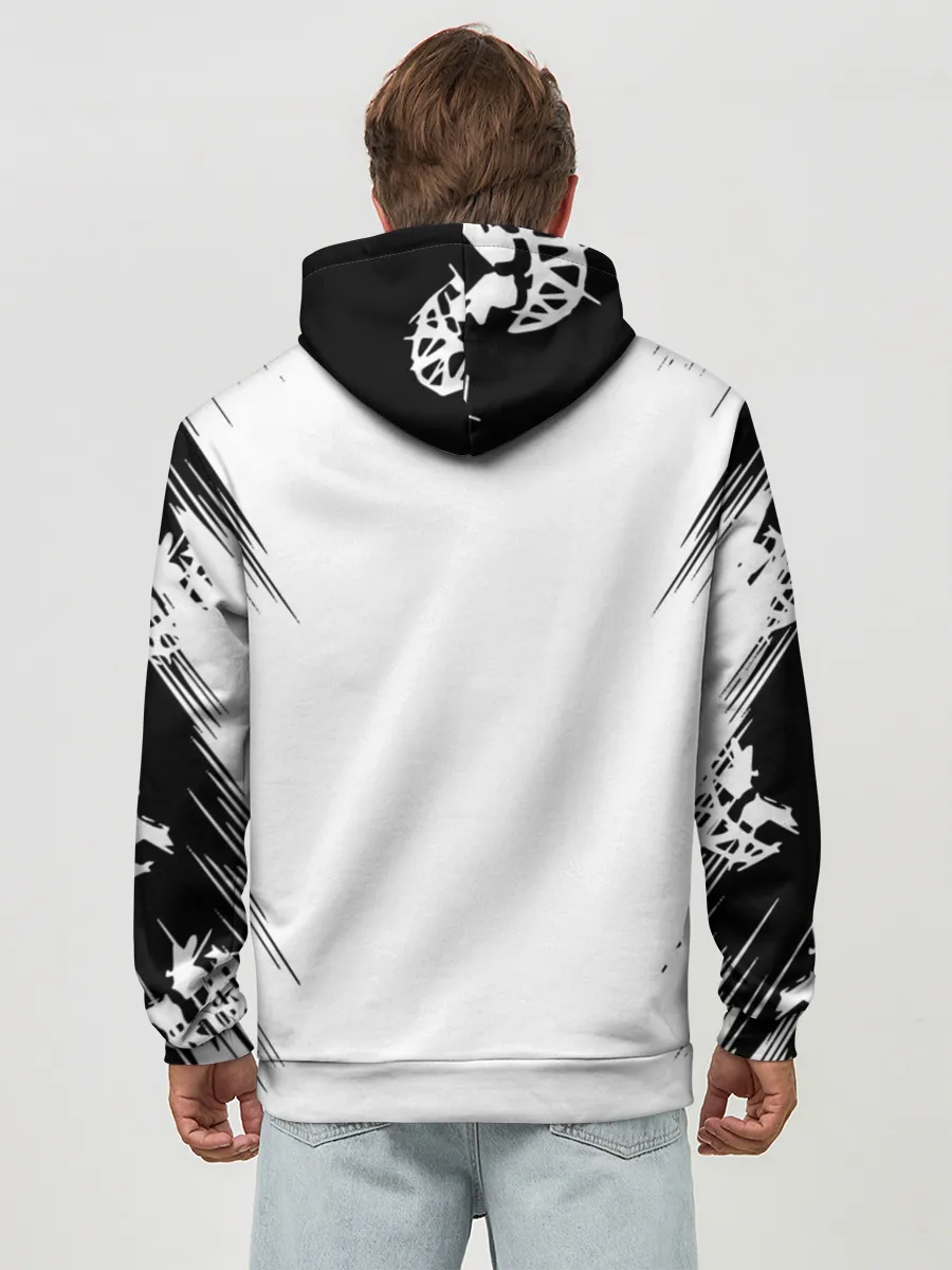 Худи мужской база хлопок / PYROKINESIS^