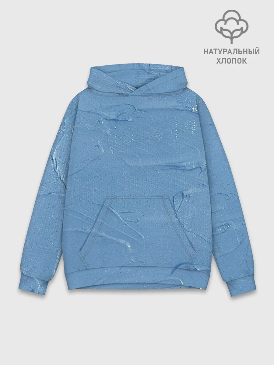 Худи мужской база хлопок / Свежая краска