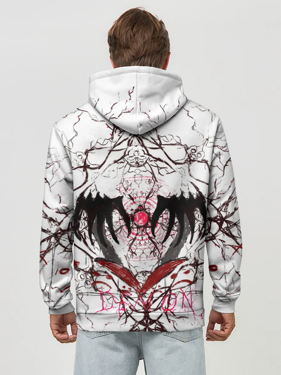 Худи мужской база хлопок / Руки тянутся