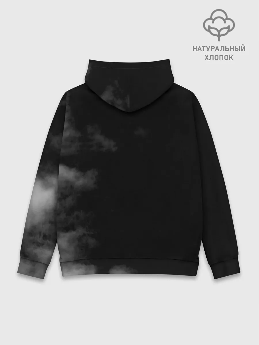 Худи мужской база хлопок / Профиль Виктора Цой