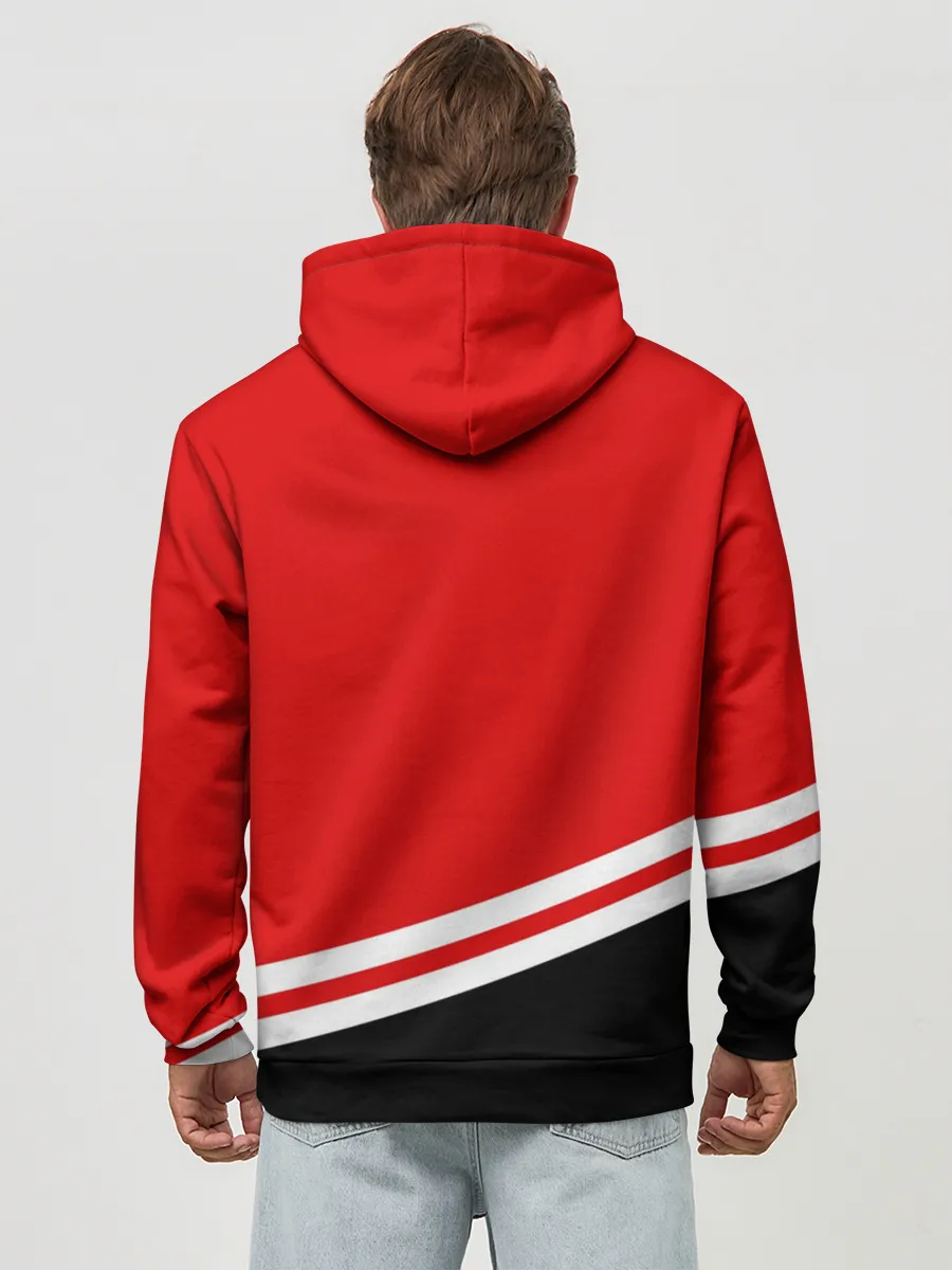 Худи мужской база хлопок / Оттава Сенаторз.